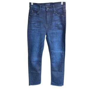 Mother Jeans Womens mid high rise Dazzler ankle Now or Never 25 Preppy Prep